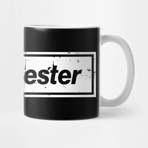 The Mancunian Indie Music Manchester White by Butter Creative